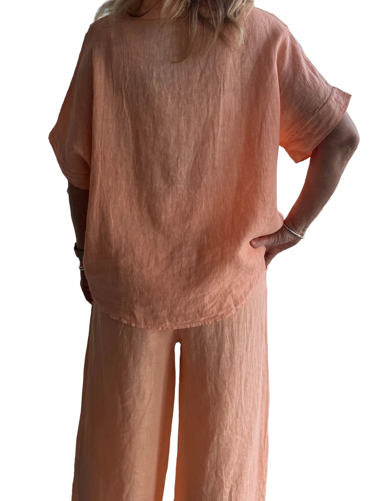 4-SS26200-9 Linen Top