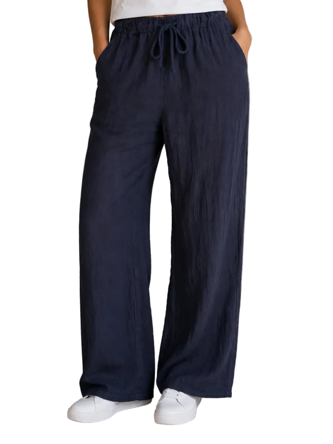 C6524 100% Linen Pant