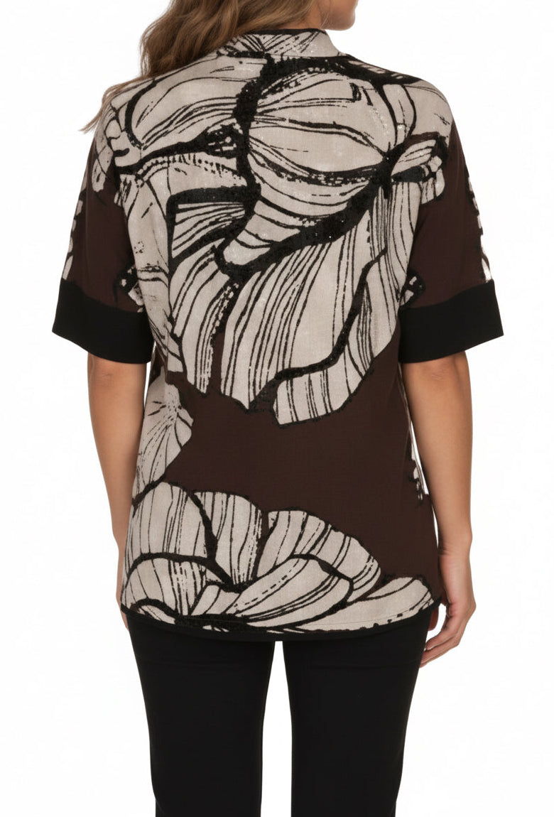 263773 Short Sleeve Knit Sweater
