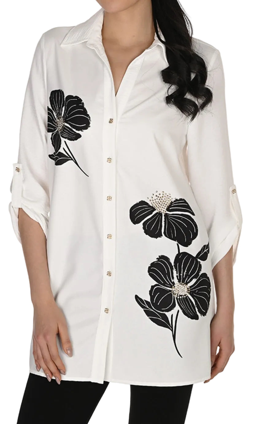 263747 Tunic Style Blouse