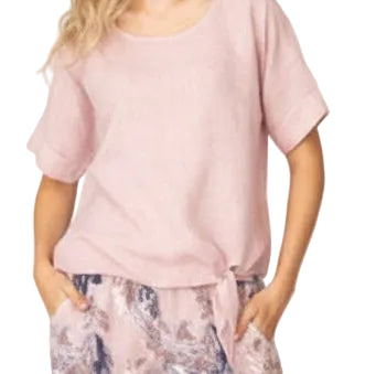 C6536 100% Linen Top