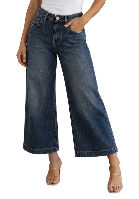 P25981YME Wide Leg Jean