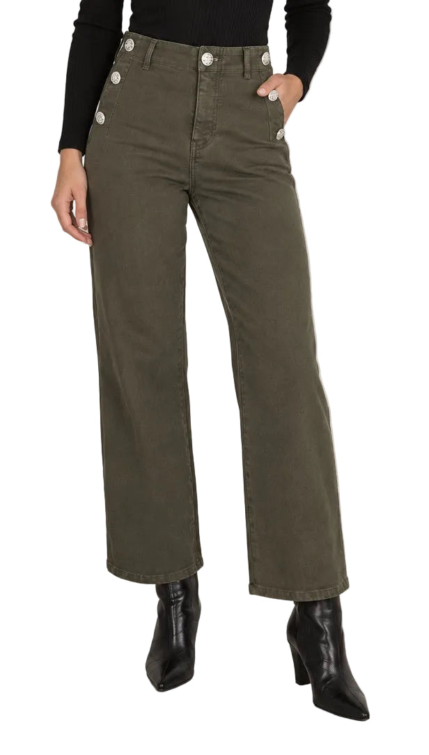 263789 Woven Denim Pant
