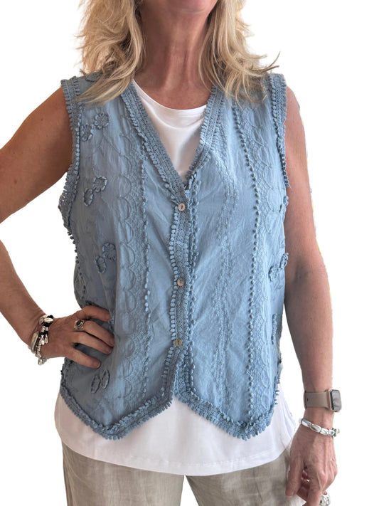 4-SS26228-9  100% Cotton Vest