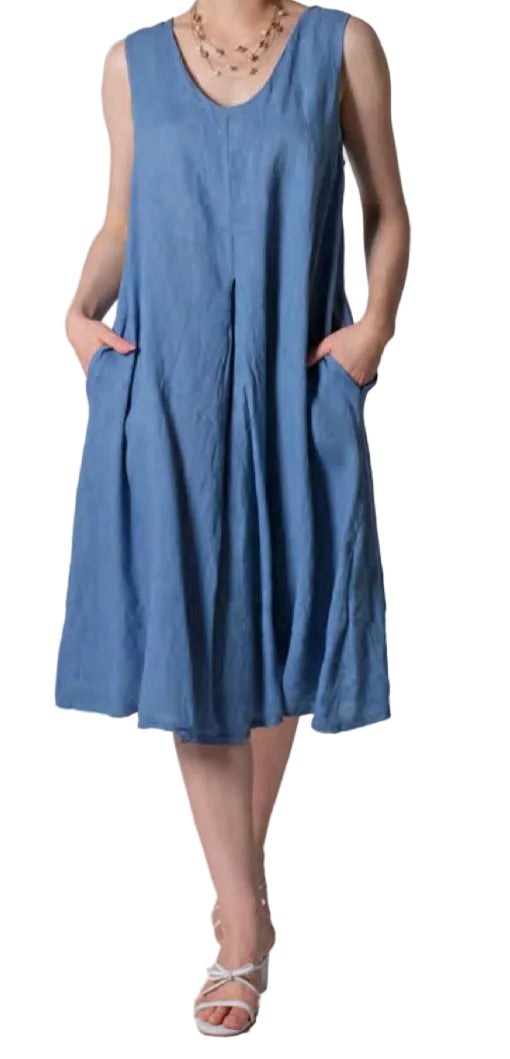 9623 Dress Linen