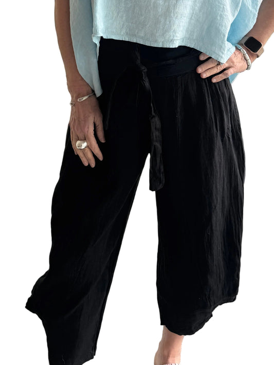 4-SS26122-9 Linen Pant