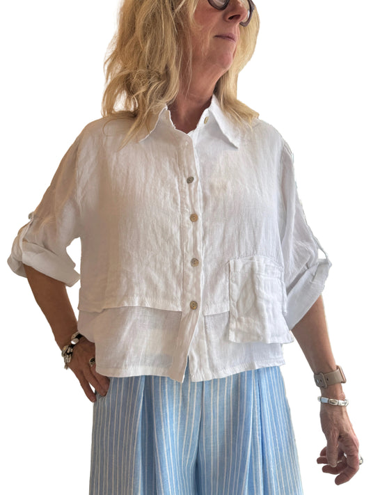 4-SS2602-9 Linen Top