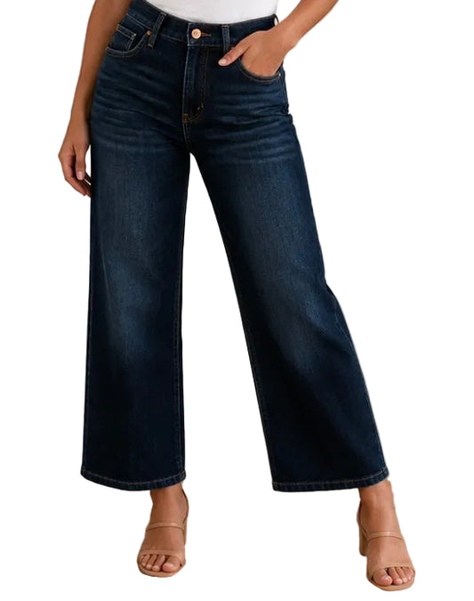 P2194AOLU High Rise Cropped Jean
