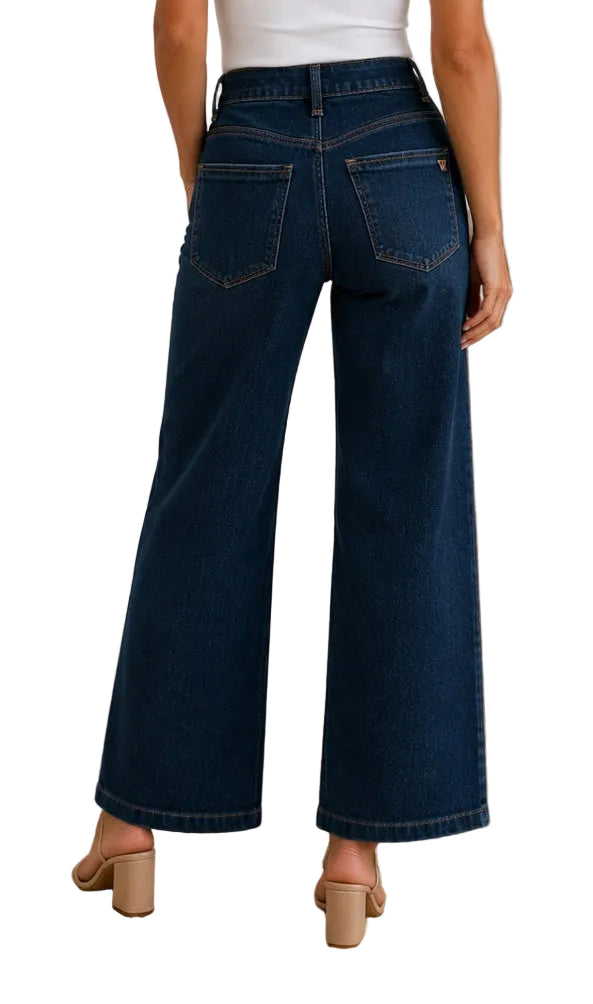 P2194AOLU High Rise Cropped Jean
