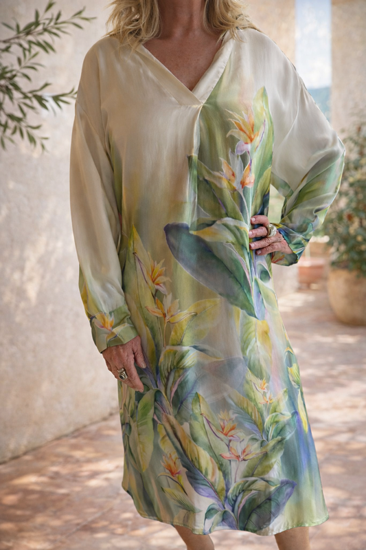 8-SS2689-9 Silk Dress
