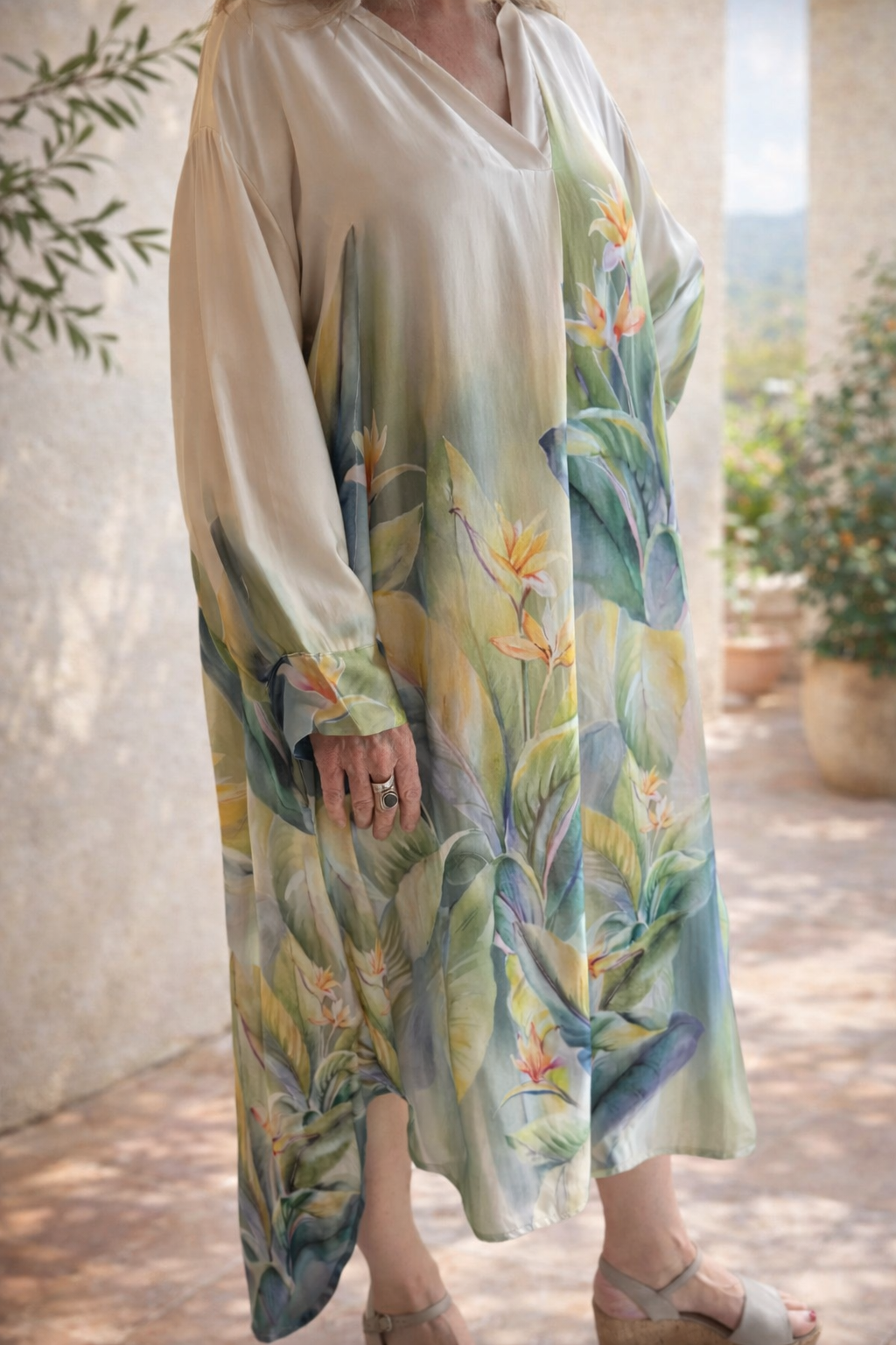 8-SS2689-9 Silk Dress