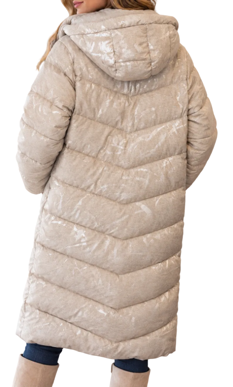 76809 Puffer Long Jacket
