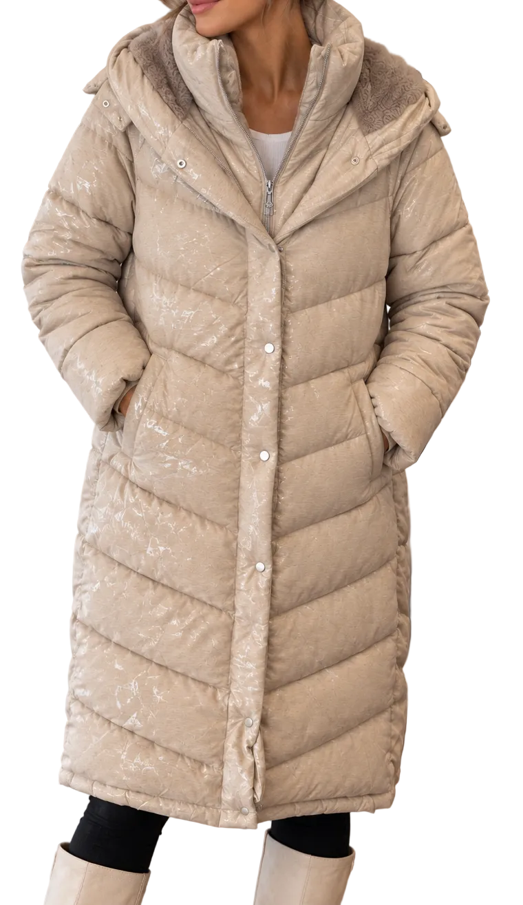 76809 Puffer Long Jacket