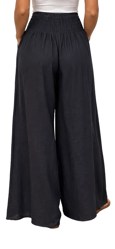 5201 100% Italian Linen Pant