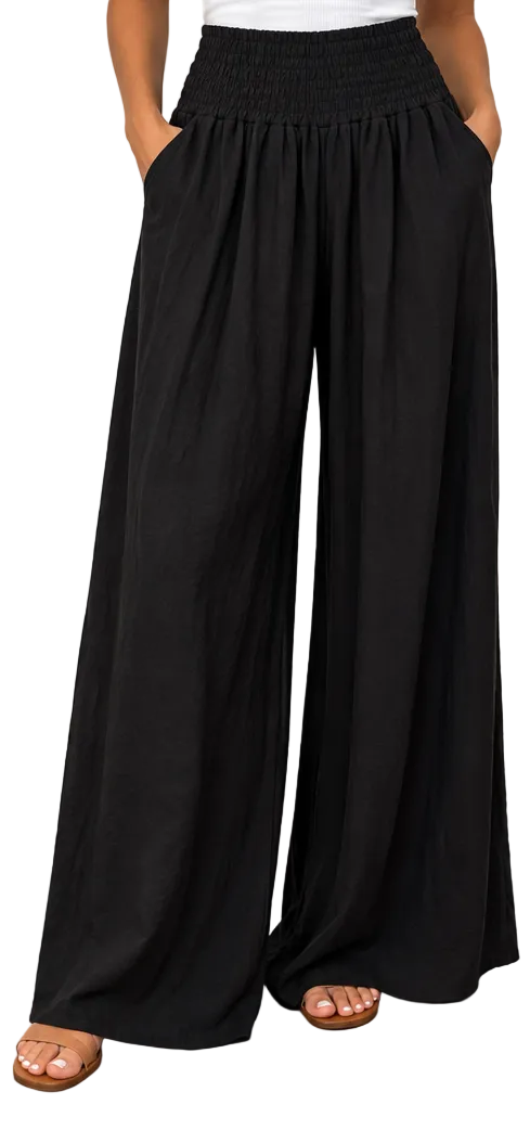 5201 100% Italian Linen Pant