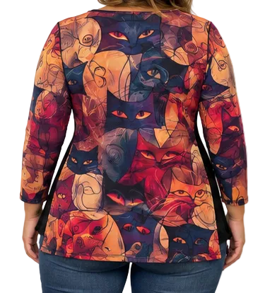 26W415C7 Gayelle Long Sleeve Tee