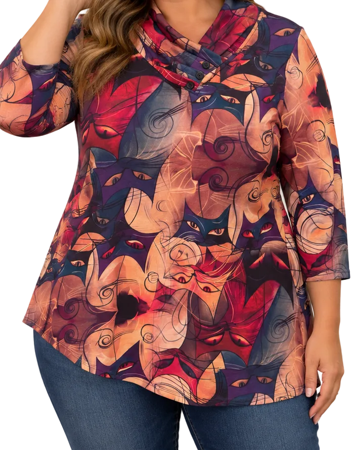 26W415T8 Gayelle Tunic