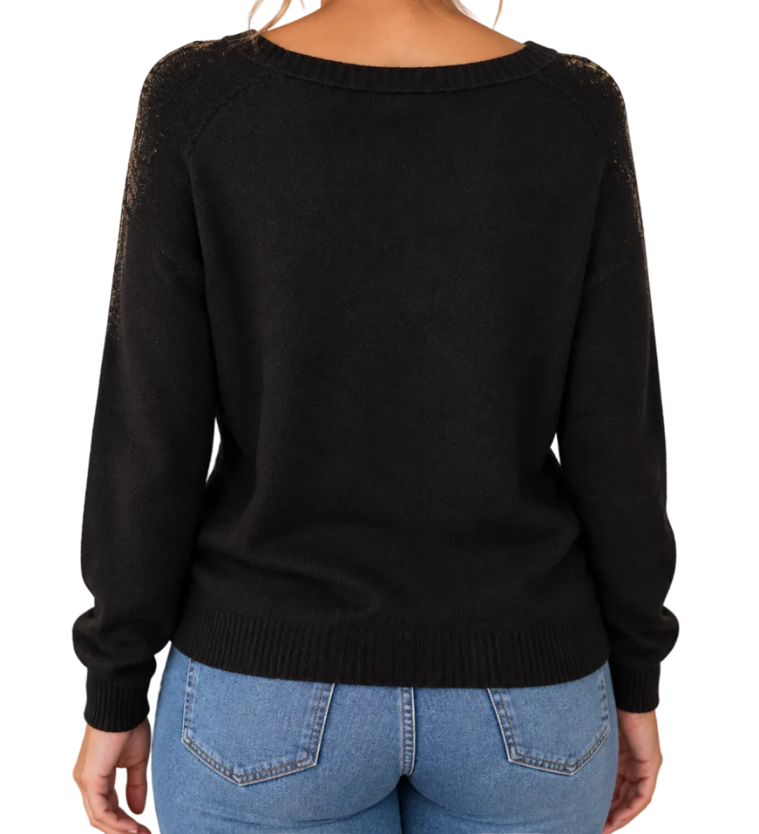 80351 Shimmer Sweater