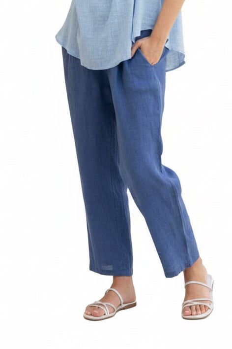 C6524 100% Linen Pant