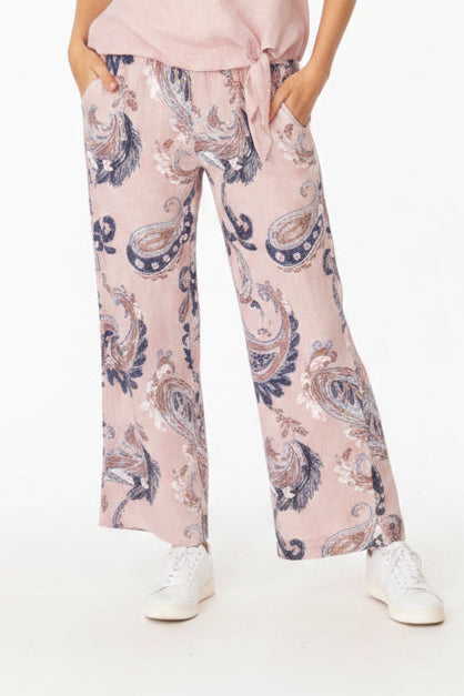 C6510 100% Linen Pant
